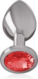 INTENSE ANAL TOYS Intense - Anal Plug Metal Red Size L