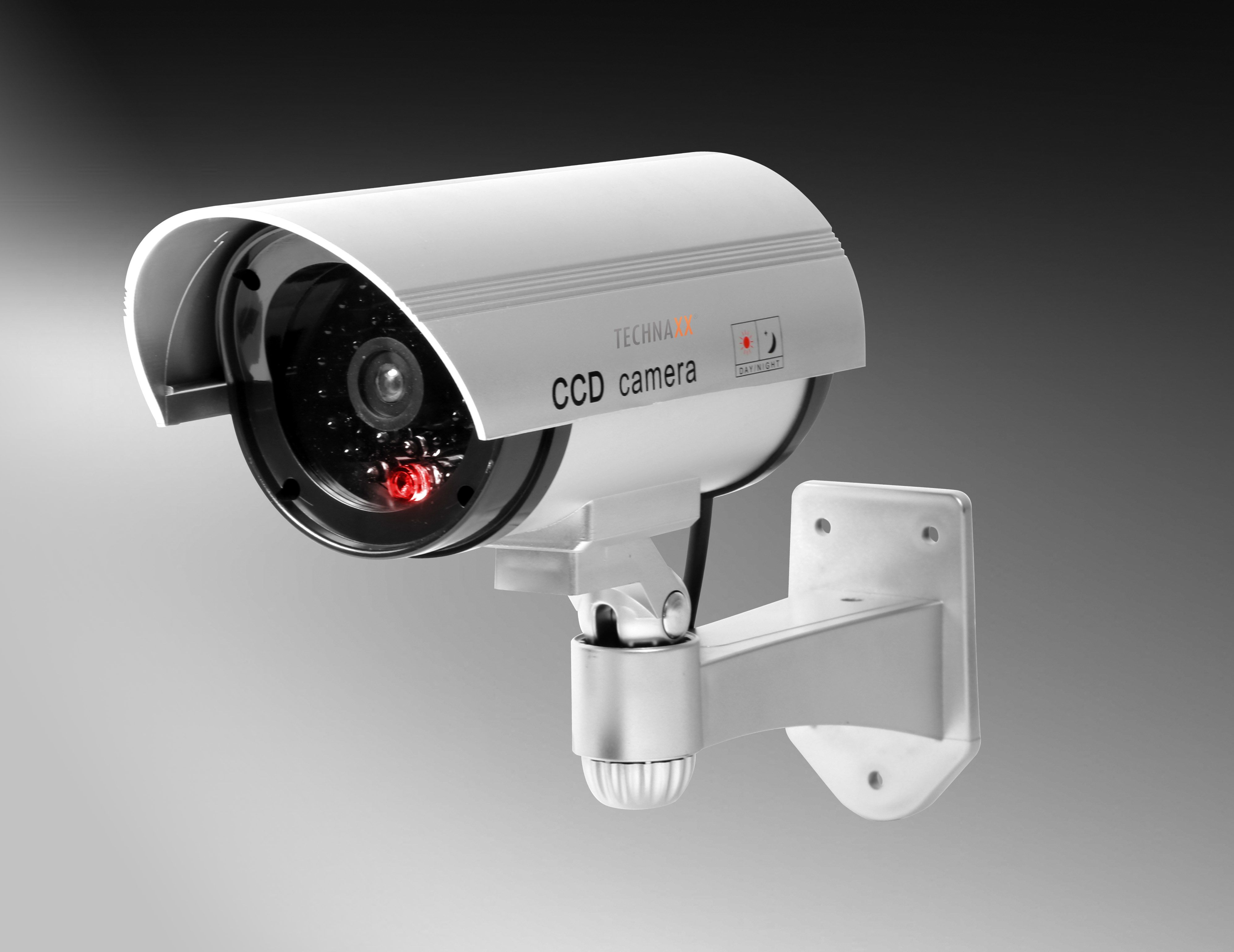 Technaxx TX-18 CCTV-bewakingscamera - Binnen & buiten - Rond - Zwart/Zilver