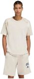 Adidas Camo T-shirt Korte Mouw Katoen Regular Fit Mannen XS Wonder Alumina / Multicolor