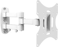 Conecto Wandbeugel voor TV's/Monitoren 58-107 cm (23-42"), VESA 200x200, Kantelbaar +/-20°, Draaibaar +/-90°, Wit
