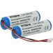 Vhbw 2x Batterie Compatible Avec Datalogic Gryphon Gm4130-wh-433k2 Rbp-gm40, Gm4400, Gm4430 Scanner De Code-barre Pos (2200mah, 3,7v, Li-ion)