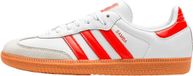 Adidas Samba OG White Solar Red Gum Heren Maat 38 2/3
