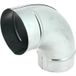 Aldes Coude Galva 90° Diamètre 125 mm pour VMC
