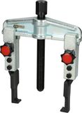 KS Tools 620.0062 Universele snelspantrekker 2-armig met extreem slanke en verlengde haken, 20-90 mm, 120 mm, 2,5 t