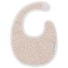 Cambrass Bavette Ronde Cambrass Velcro Rustique Rose 16x19x1cm