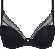Chantelle Norah Chic Plunge T-Shirt BH Soutien-gorge dos nageur Noir