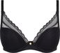 Chantelle Norah Chic Plunge T-Shirt BH Soutien-gorge dos nageur Noir