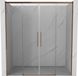 Mexen Rox porte de douche coulissante 170 cm, transparent, or rose