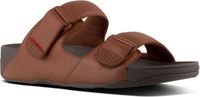 FitFlop FitFlop Gogh Moc Slide In Leather Men BRUIN - Maat 41