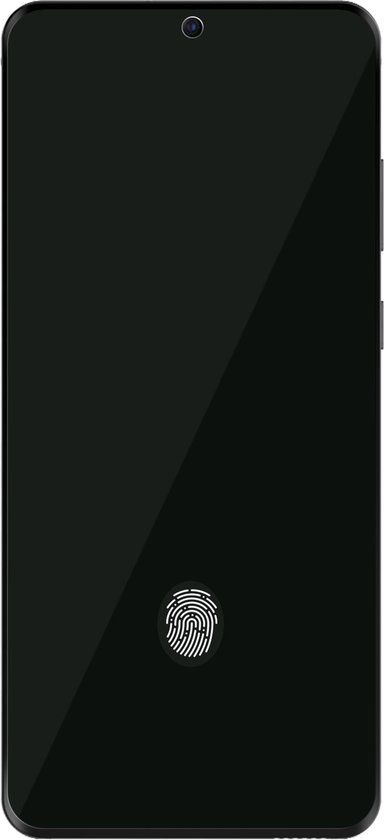 FORCE CASE Screenprotector voor Samsung Galaxy S20 Ultra - Glas - Transparant Zwart