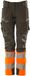 Mascot Accelerate Safe Pantalon avec poches genoux 19178-511 - anthracite foncé/orange fluo - C40