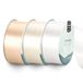 Vaessen Creative Satijnlint Set - 3 Bruiloft Kleuren van 10 m x 38 mm - Wit - Dubbelzijdig Cadeaulint op Rol voor Knutselen, Decoraties, Kaarten Maken, Scrapbooking en DIY