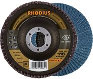 Rhodius 202652 LSZ F2 Lamellenschijf RVS, Staal 10 stuk(s)