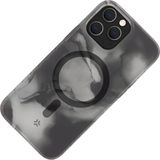 Celly MagShades Siliconen hoesje met Magsafe - Zwart - Geschikt voor Apple iPhone 15 Pro Max