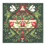 Talking Tables 20 x Recyclebare Kerst Papieren Servetten, Betoverende Folklore Thema Xmas Wegwerp Servietten, Jaar rond gebruik, Decoupage, Catering, Patroon Servet