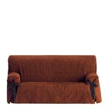 Eysa Dream niet elastisch met stropdas sofa sprei 2-zits, chenille, oranje