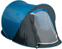 Camp Active Pop Up Tent - 2 personen - lichtgewicht - waterbestendig