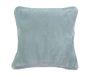 Gözze - Set van 2 kussenslopen van premium kasjmier, 500 g/m², 50 x 50 cm, aqua