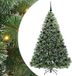 vidaXL Kunstkerstboom met 300 LED, standaard, groen, 180 cm, PE en PVC