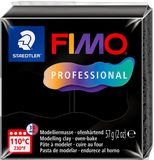 FIMO professional - ovenhardende boetseerklei - blok 57 gr - zwart