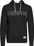 Solid DK Company A/S Hoodie Solid Kbh Zwart Katoen XL