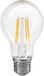 Aigostar LED Filament A60 8W - culot E27 - 2700K - 950lm - Lot de 5 pièces