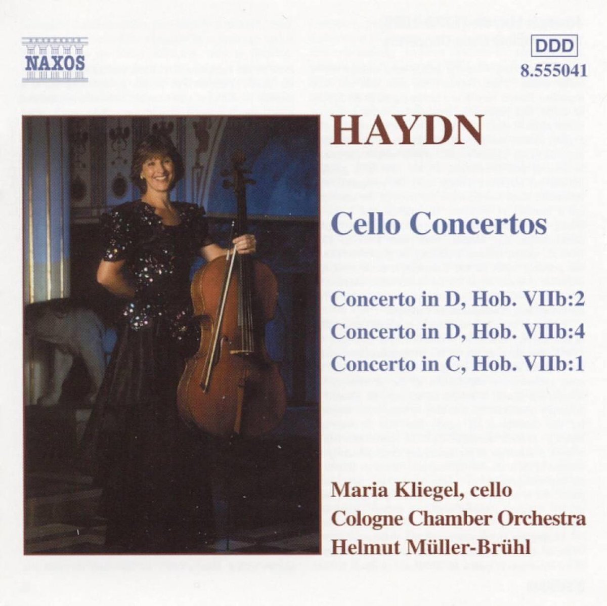 OUTHERE Haydn: Cello Concertos / Maria Kliegel, Helmut Muller-Bruhl, Cologne CO