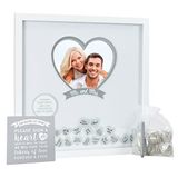 Pearhead Boek Keepsake Wedding Wishes Photo Frame