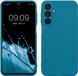 kwmobile telefoonhoesje geschikt voor Samsung Galaxy A16 5G - TPU Back Cover - Caribisch Blauw