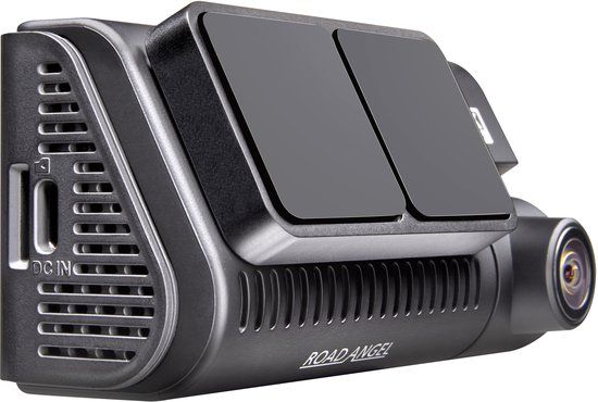 Road Angel Halo Play 4K Dashcam - 3.2" LCD, WiFi, Night Vision - 8MP