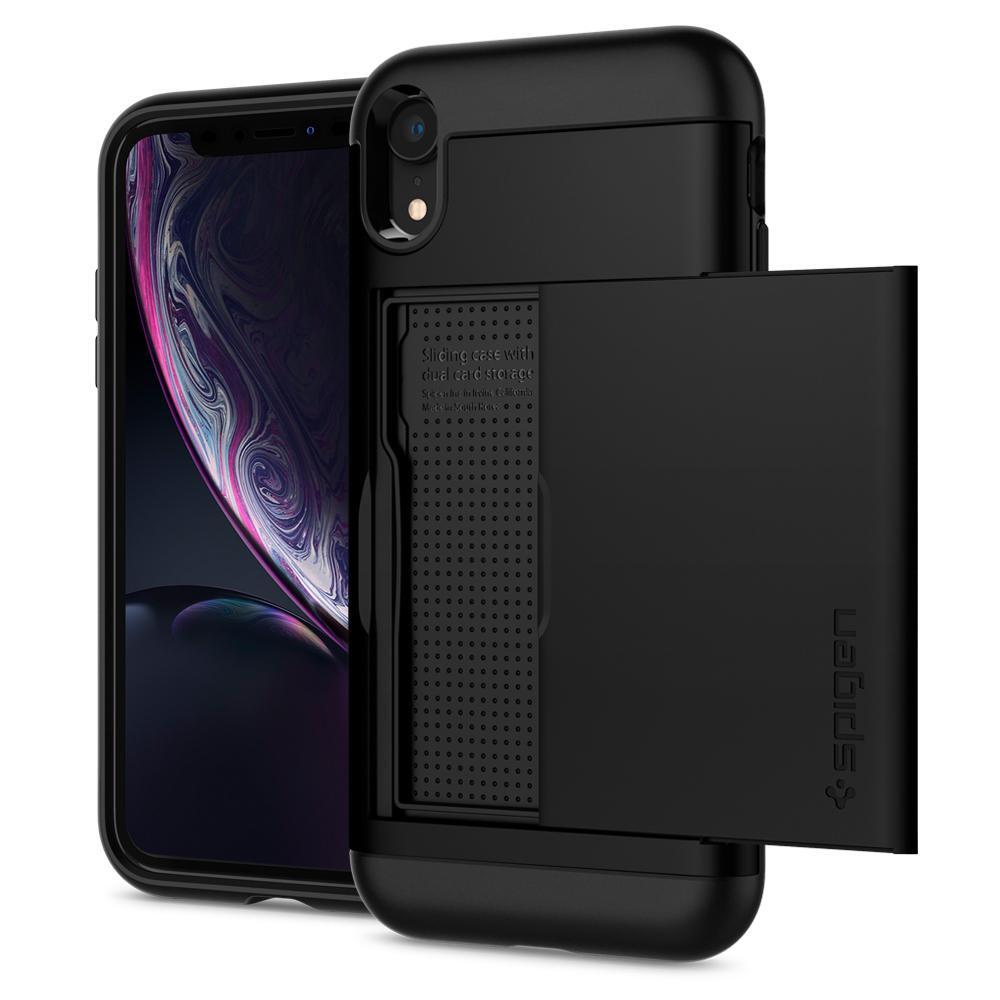 Spigen 064CS24882 zwart / iPhone XR