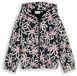 Tom Tailor - Cropped hoodie met patroon - Maat 128/134 - dark blue big daisy print