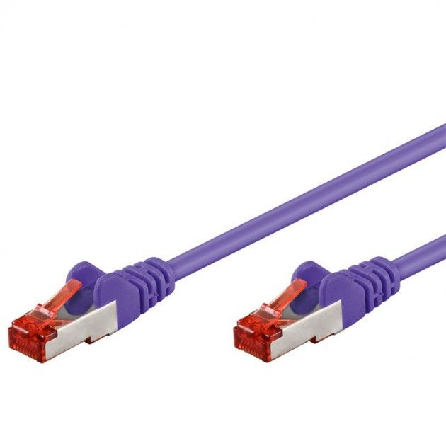 2m Cat6 F/UTP Patch Cable - Violet