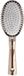 Gerimport Haarborstel ovaal - goud - kunststof/rubber - 27 cm - anti-klit