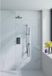 FortiFura Calvi Inbouw Regendoucheset - Thermostatisch - Geborsteld Gunmetal