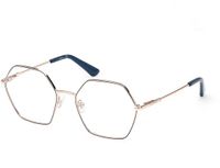 Guess Brillen met correctie GU2934 092 Rechthoekig Volledig omrand Metaal Goud