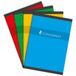 Conquerant schrijfblok & schrift A4 96 vel Rood, Groen, Geel, Blauw