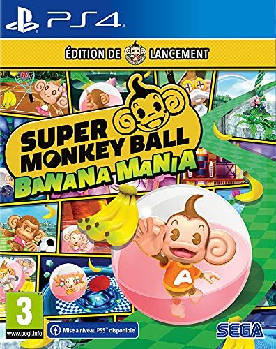 Sega Super Monkey Ball Banana Mania - Launch Edition - PS4