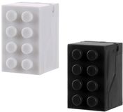 OEM Icecat 2 Stuks Tandenborstelhouder Wand - Creatief Bouwsteen Design - Voor Badkamer & Keuken