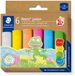 STAEDTLER Noris junior stoepkrijt - 6 kleuren