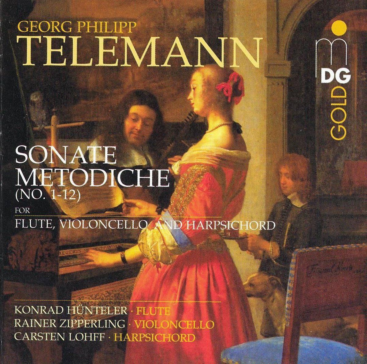 OUTHERE Telemann: Sonate Metodiche / Hunteler, Zipperling, Lohff