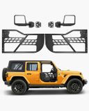 VEVOR 2-Deurs Jeep Tube Door voor 2018-2024 Jeep Wrangler Jl Met Zijspiegels