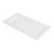 50 Bionic 50 stuks - vierkante borden 'Bionic' 26 x 13 cm, wit