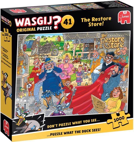 Wasgij Jumbo Wasgij Original 41 - De Herstelwinkel! - 1000 stukjes puzzel