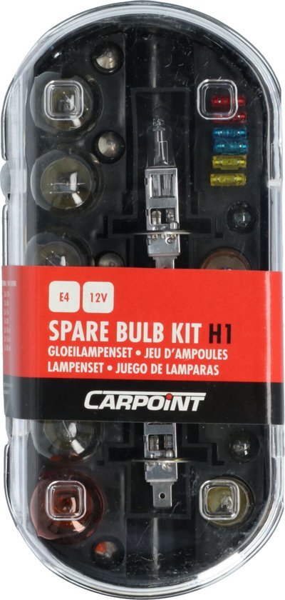 Carpoint H1 Lampset en zekeringen Lampenset H1 30-delig