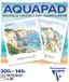 Clairefontaine Aquapad - Aquarelpapier - 9x10,5 cm - 300 g - 20 vel