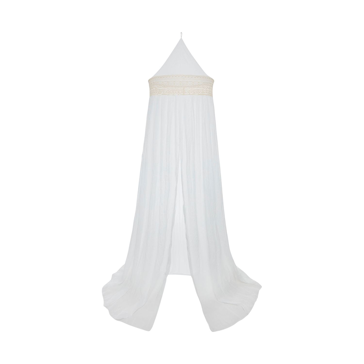 Jollein Klamboe Vintage 245cm Boho Lace Ivory