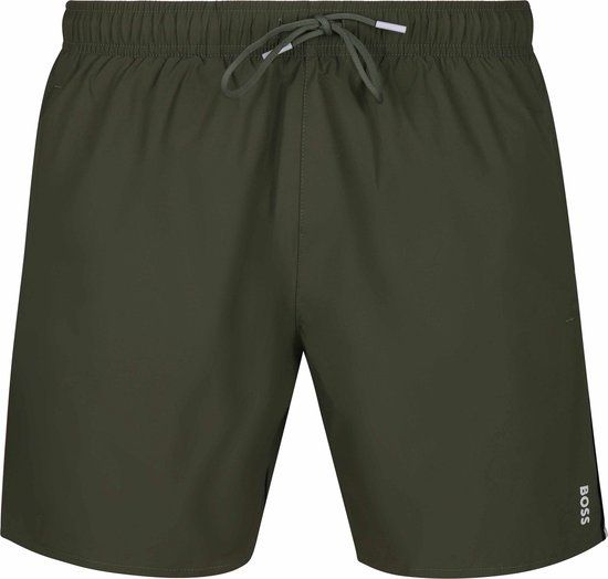 BOSS Zwembroek Olive - Maat L - Heren