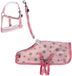 HKM Kids HKM Starset Cuddle Pony, roze met sterrenpatroon