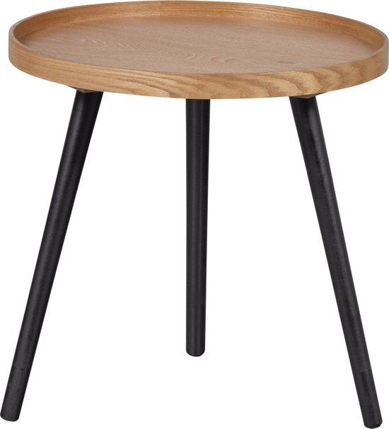 WOOOD Mesa Bijzettafel M - Hout - Naturel - 45x45x45